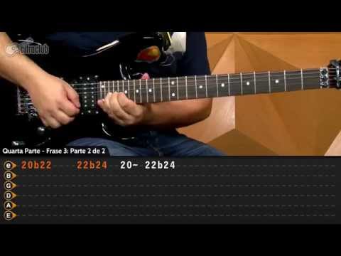 Starry Night - Joe Satriani (aula de guitarra)