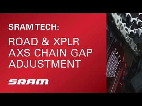 ROAD & XPLR Chain Gap Adjustment