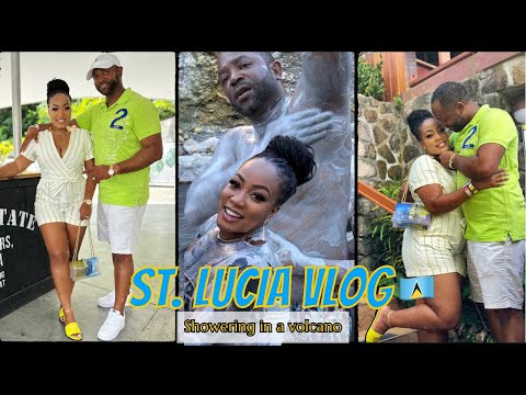 Exploring a Drive-In Volcano|Soufrière Mud Bath Experience|Chocolate Making @tiahnamrose