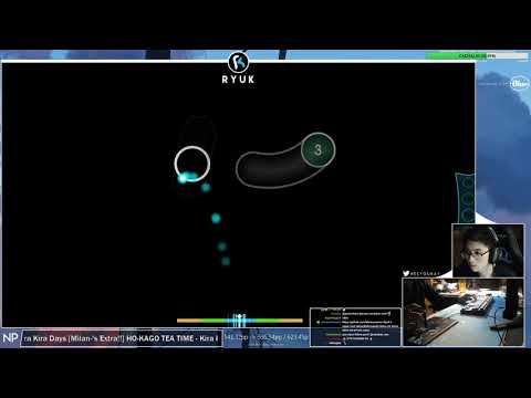 [Live] RyuK | HO-KAGO TEA TIME - Kira Kira Days [Milan-'s Extra] 1st +HDDT FC 99.49% {#1 604pp} osu!