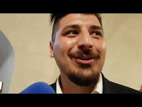 Federico Trani prima della presentazione della Robur Siena