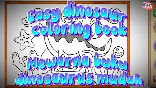 Download lagu mewarnai jenis jenis dinosaurus mudah❗Coloring the types of dinosaurs is easy #coloring #mewarnai mp3