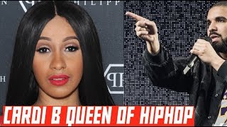 Drake COSIGNS Cardi B and Crowns her QUEEN OF HIP-HOP at the OVO FESTIVAL
