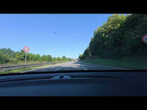 POV Driving in Germany | Nürnberg to Fürth via A73 | Relaxing Summer Ride