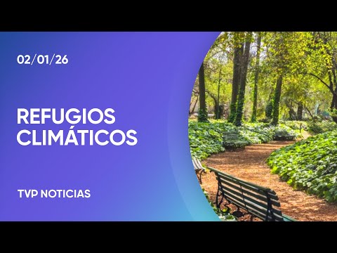 La Ciudad amplió la red de refugios climáticos ante la ola de calor