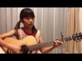 YUI Your Heaven 弾き語り (凛 10歳) 