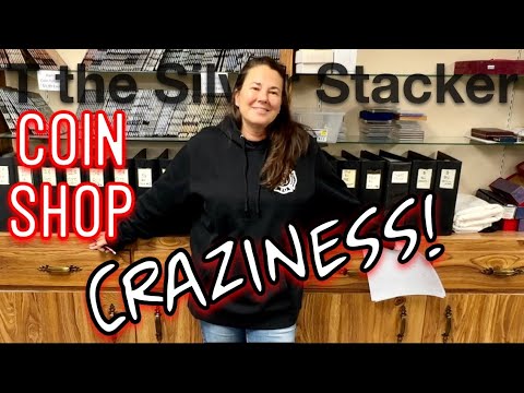 Coin Shop Craziness with Sherrie - A Crime Victim, Silver Eye Candy, & More!