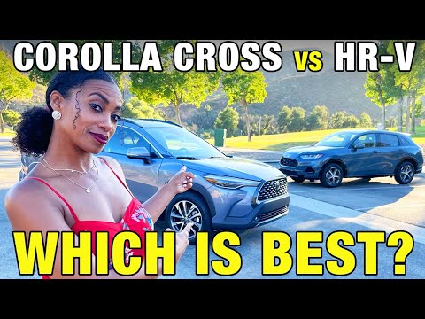 Battle of the Baby SUVs | 2023 Honda HR-V vs. 2022 Toyota Corolla Cross | Subcompact SUV Comparison