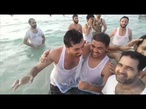 Pani wala dance with girl friend on the beach