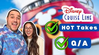 Disney Cruise Line Favorites & Hot Takes | Rapid Fire Q&A!