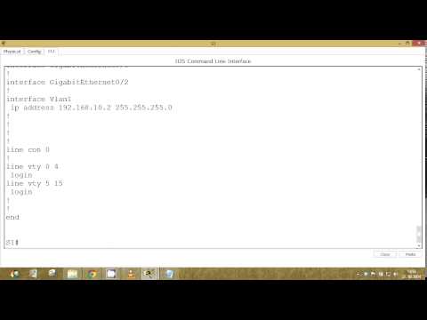 CCNA 1 Packet Tracer Activity 6.4.3.4 solution