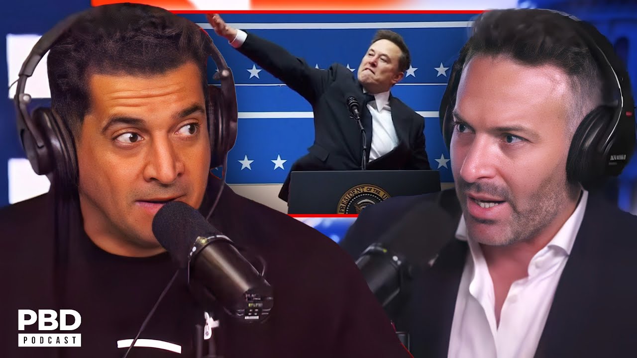 "Musk's Nazi Salute" - Elon Musk Hand Gesture At Trump Inauguration SLAMMED By MSM