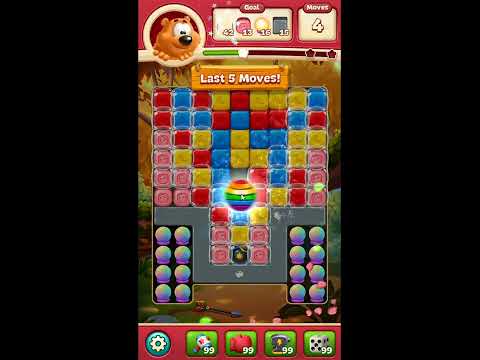 Toon Blast Level 11066 - NO BOOSTERS 🐻🐺🐱 | SKILLGAMING ✅