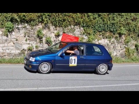 Una stupenda Renault Clio 1.8 16v come Apripista nell'edizione 41 Slalom Mignanego Giovi,24 9 23