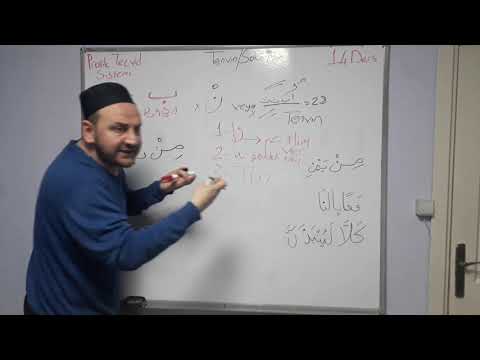 14.Ders: İklab - (4.Kural) Pratik Tecvid Sistemi - Tenvin ve Sakin Nun dan sonra gelen harfler