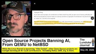 Open Source Projects Banning AI, From QEMU to NetBSD