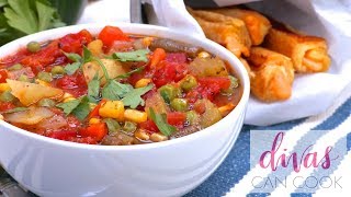 How To Make Easy Homemade Vegetable Soup