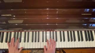 Walking on the spot piano part - Neil Finn/CrowdedHouse