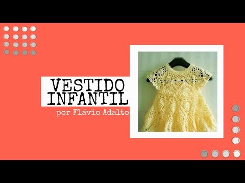 Vestido Infantil de Luxo