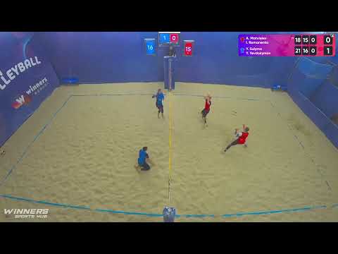 12:50 A. Matvieiev / I. Romanenko - Y. Sulyma / Y. Yevdokymov 23.12.2022 | Winners Beach Volleyball
