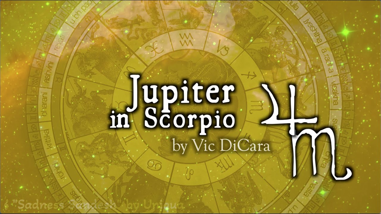 The Next Charles Manson? Jupiter in Scorpio!
