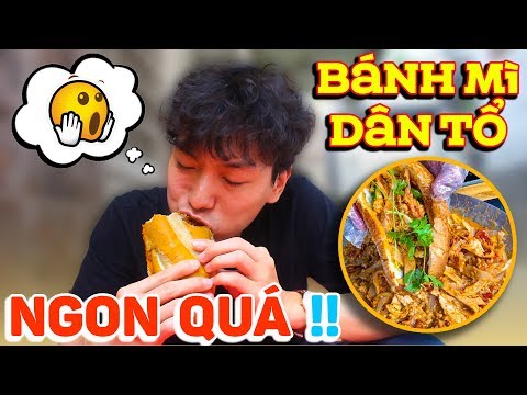 Trời ơi, Bánh mì Dân Tổ ngon quá!! | Người Hàn lần đầu ăn Bánh mì Dân tổ ở Sài Gòn