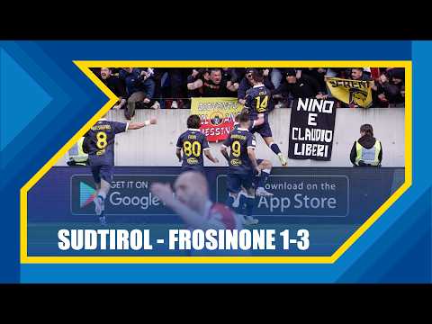 FC Süd Tirol - Alto Adige Bolzano 1-3 Frosinone C...