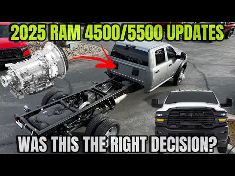 2025 RAM 4500 And 5500 Updates: Are These Changes Going To Sit Well With Commercial Buyers?