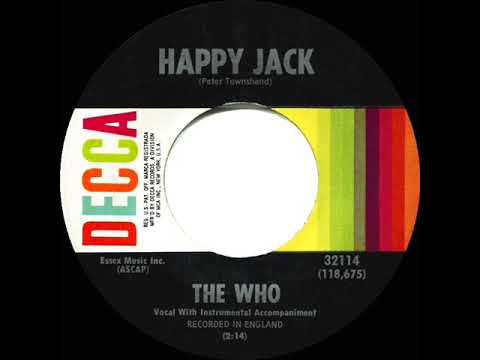 1967 HITS ARCHIVE: Happy Jack - The Who (mono 45)