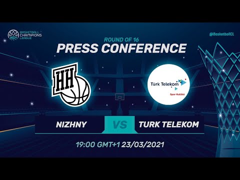 Nizhny Novgorod v Türk Telekom - Press Conference | Basketball Champions League 2020/21