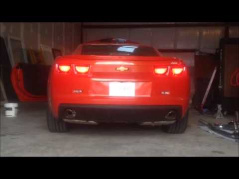 2013 Chevy Camaro Stock vs Corsa catback Comparison
