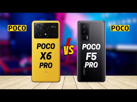 Poco X6 Pro 5G vs Poco F5 Pro