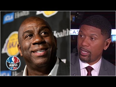 Magic Johnson 'didn't hold back on anybody' during First Take interview - Jalen Rose | NBA Countdown