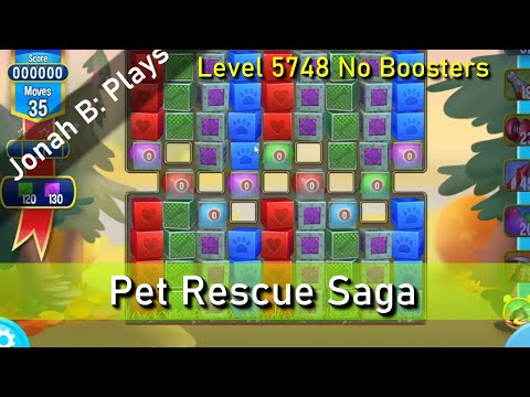 Pet Rescue Saga Level 5748 No Boosters