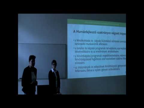 2017 ELTE PPK NYÍLT NAP - Kovács Zsuzsa és Üröginé Ács Ildikó - Közösségszervezés BA