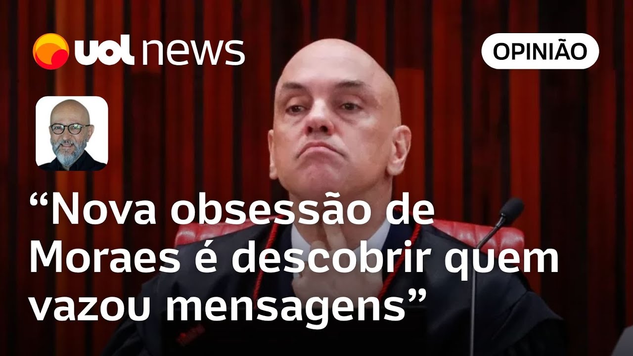 Moraes tem nova obsessão: descobrir quem vazou mensagens, e manda investigar o investigador | Josias