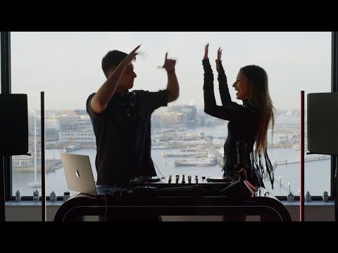 Tech House & Techno DJ Set (4K) | Krimsonn B2B Anita Guzmán | Live from Amsterdam