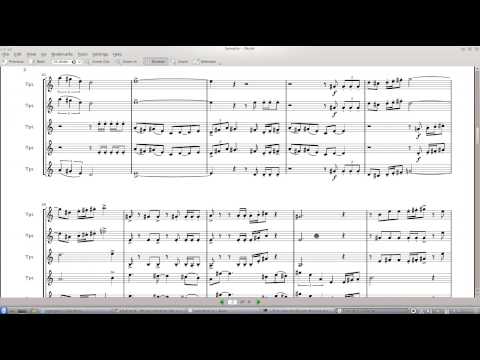 LilyPond on KDE | viewing score with Okular