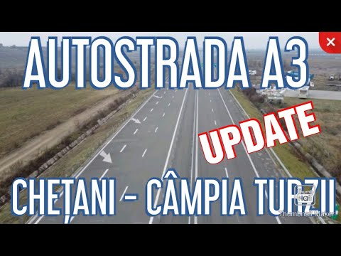 AUTOSTRADA A3 CHETANI - CAMPIA TURZII UPDATE 16.02.2023. AU AVANSAT LUCRARILE! FILMARE TERESTRA