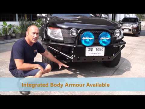 Ford Ranger PX with Bull bar