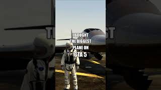 I BOUGHT THE BIGGEST PLANE IN GTA 5 #shorts