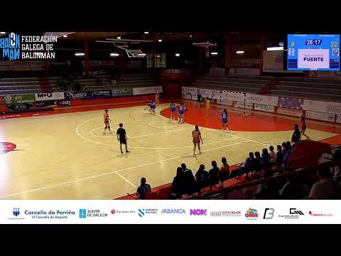 1ª Semifinal Final Four Cadete Femenino. Bm. Porriño - Ad. Carballal