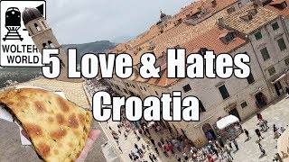 preview picture of video 'Visit Croatia: 5 Things You Will Love & Hate About Visiting Croatia'