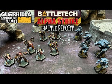 Battletech: Alpha Strike Battle Report - Nova Cat vs. Taurian Concordat