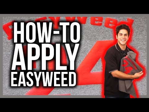 How to apply Siser® EasyWeed® on a T-shirt