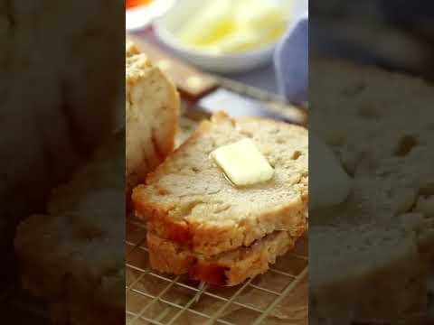 Easy Buttery Beer Bread Recipe | Simple Ingredients
