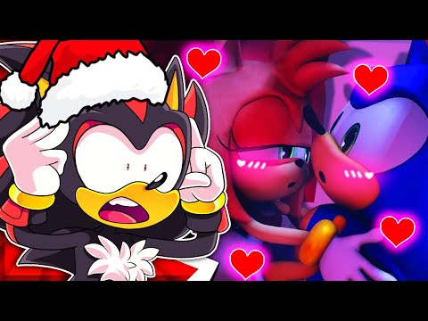 AMY & SONIC'S KISS?! Shadow Reacts To Amy's Special Christmas Gift!