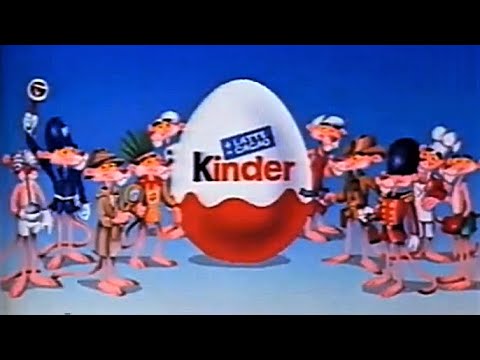Spot - KINDER SORPRESA regala la PANTERA ROSA - 1989 (HD)