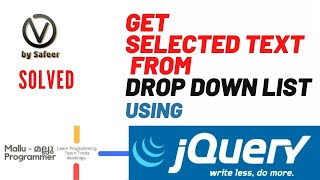 Get selected text from a drop-down list (select box) using jQuery - SOLVED