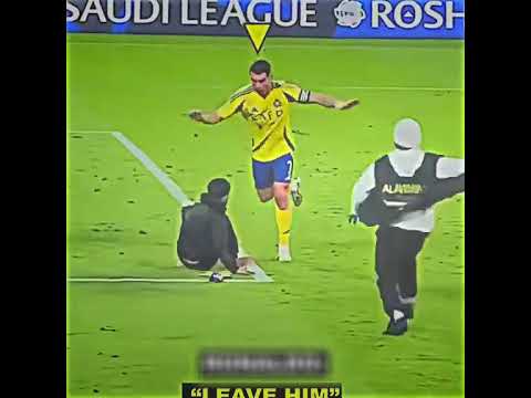 روح رياضيه لدى رونالدو🥰❤